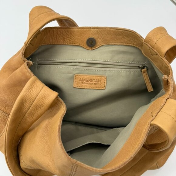 American Leather Co Tan Bag - Picture 6 of 6